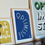 Miniature : Affiche Optimiste - bleu