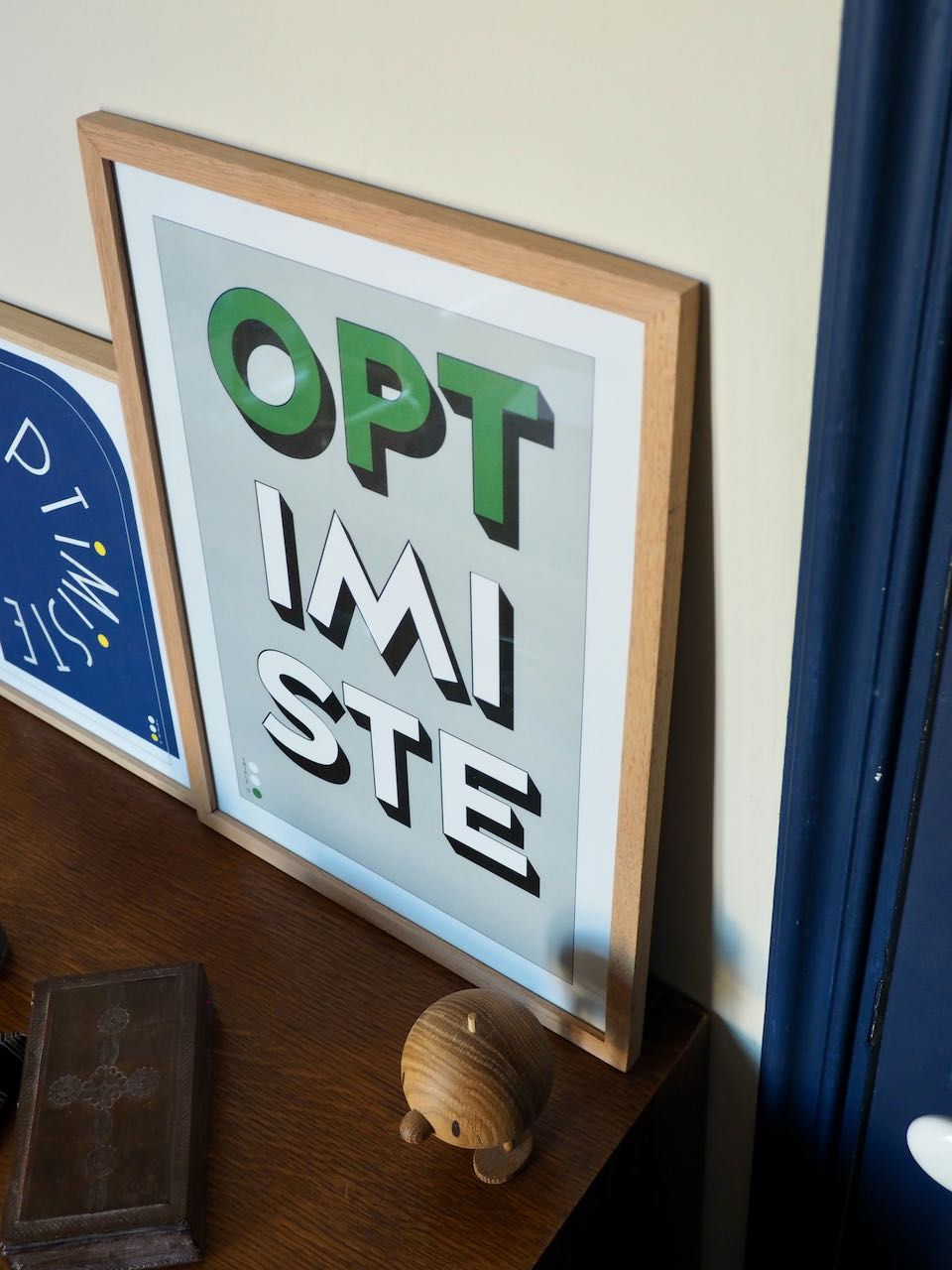 Miniature : Affiche Optimiste - vert