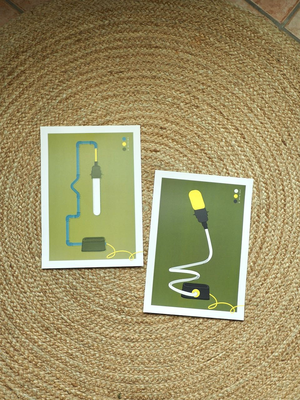 Miniature : Affiche Lampe FUZ - bronze