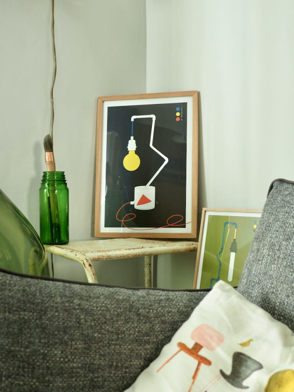 Miniature : Affiche Lampe BAO - noir