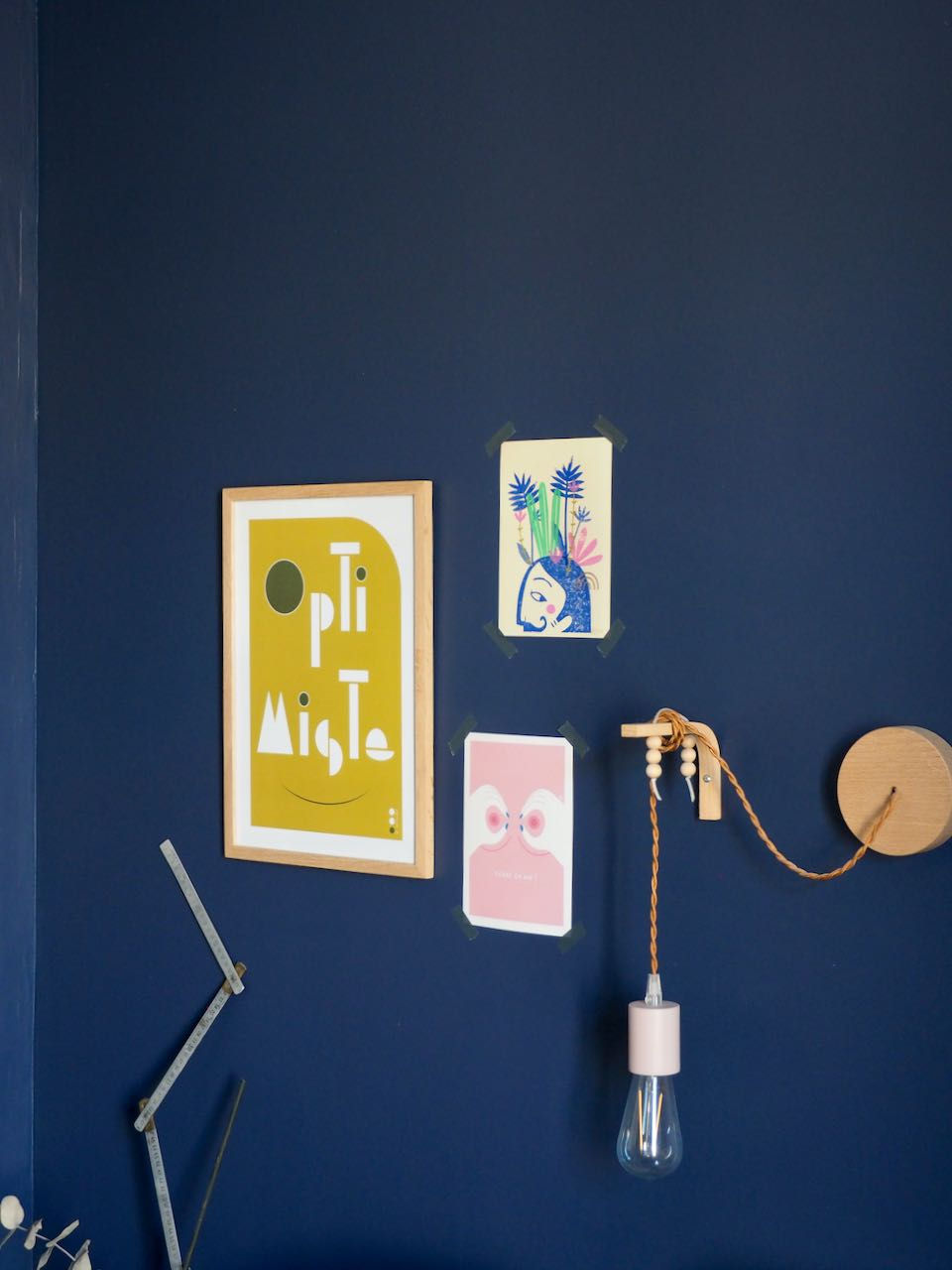 Miniature : Affiche Optimiste - jaune