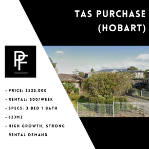 Tas purchase - Hobart - Mar 2026