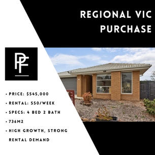 Regional Vic purchase- Oct 2025
