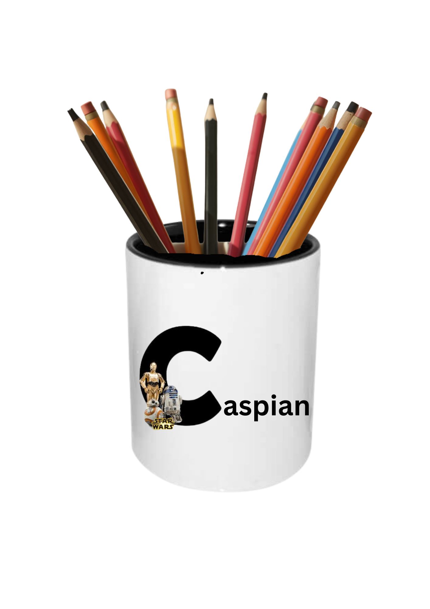 Personalized  Ceramic Pen holder