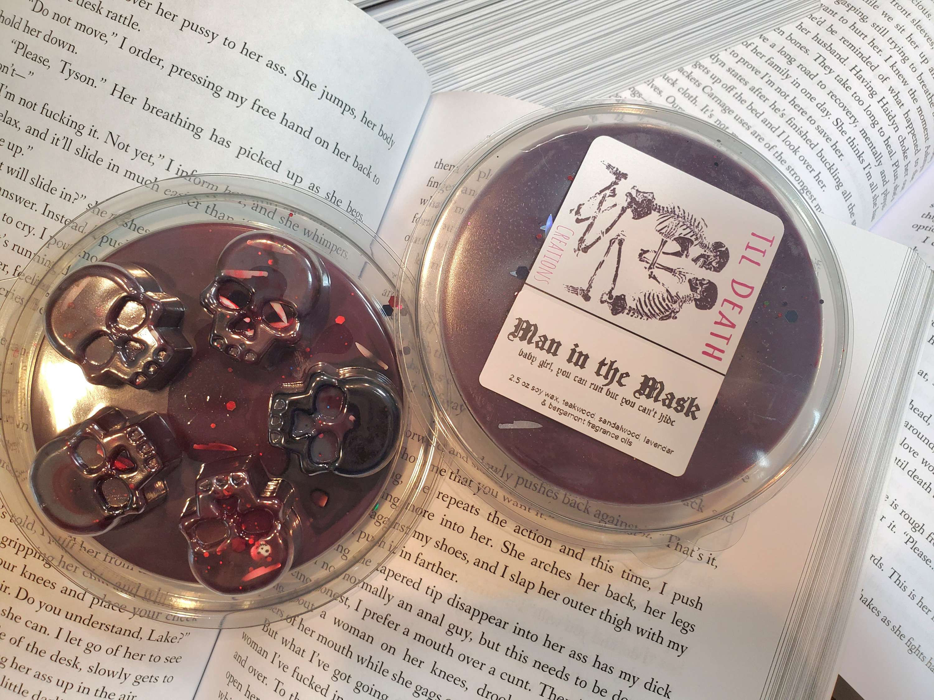 Man in the Mask Skull Melts