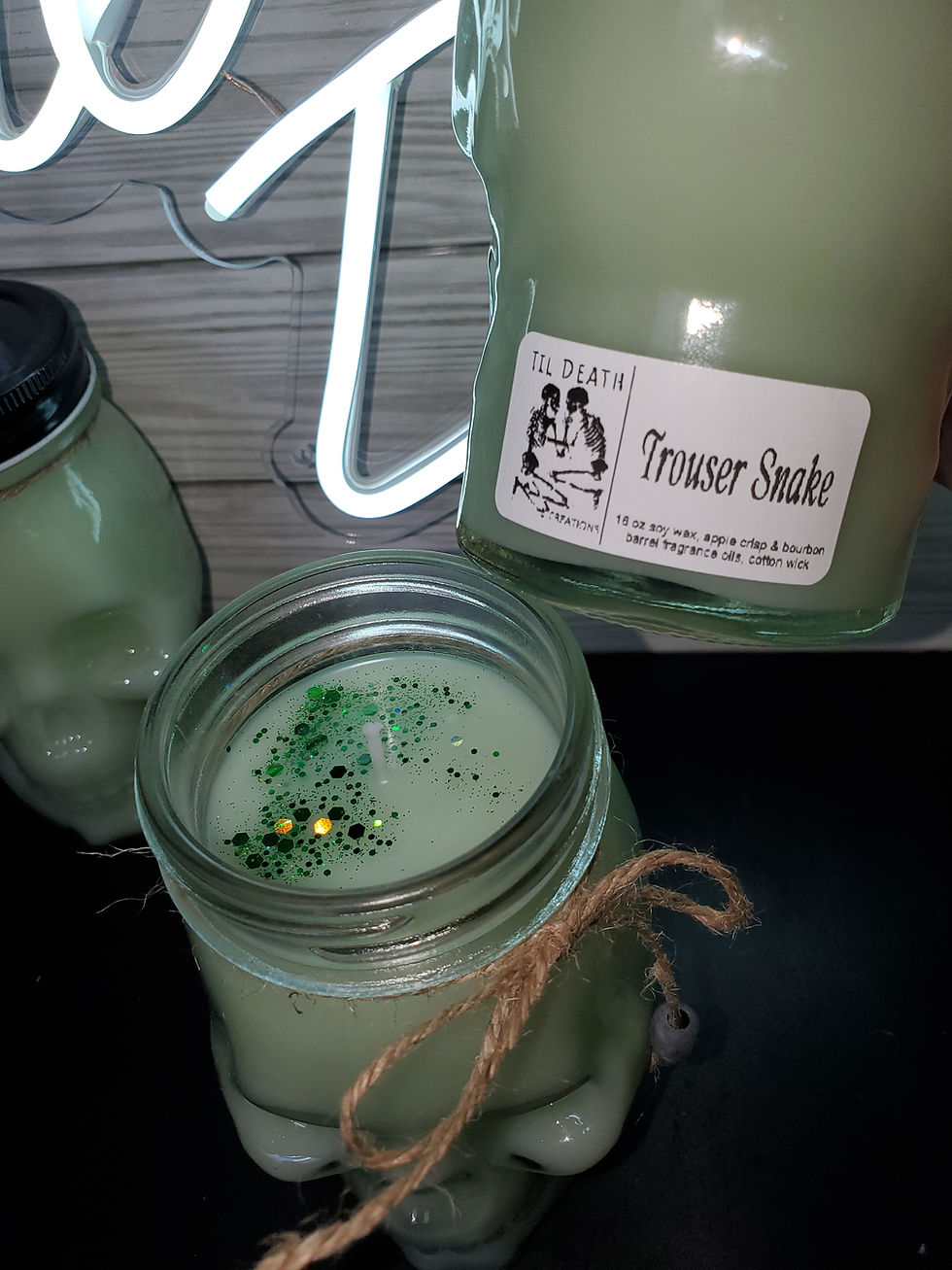 Thumbnail: Fall Skull Candles