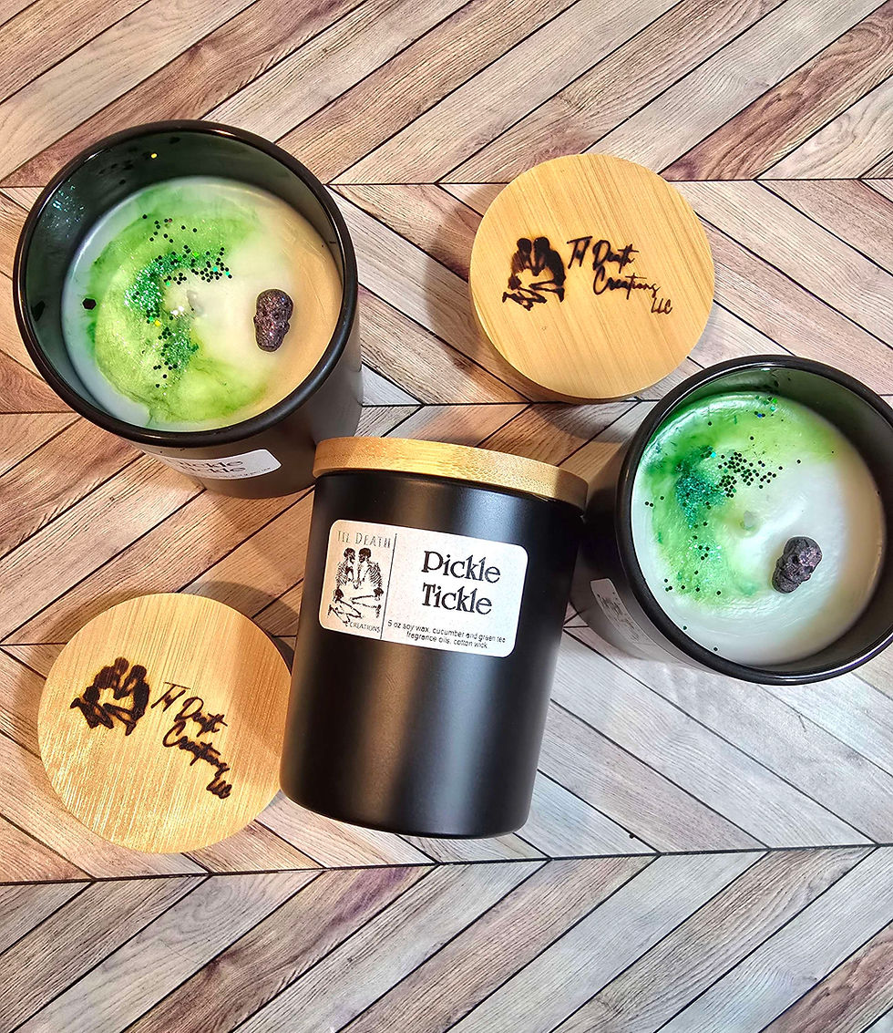 Thumbnail: Black Tumbler Candles