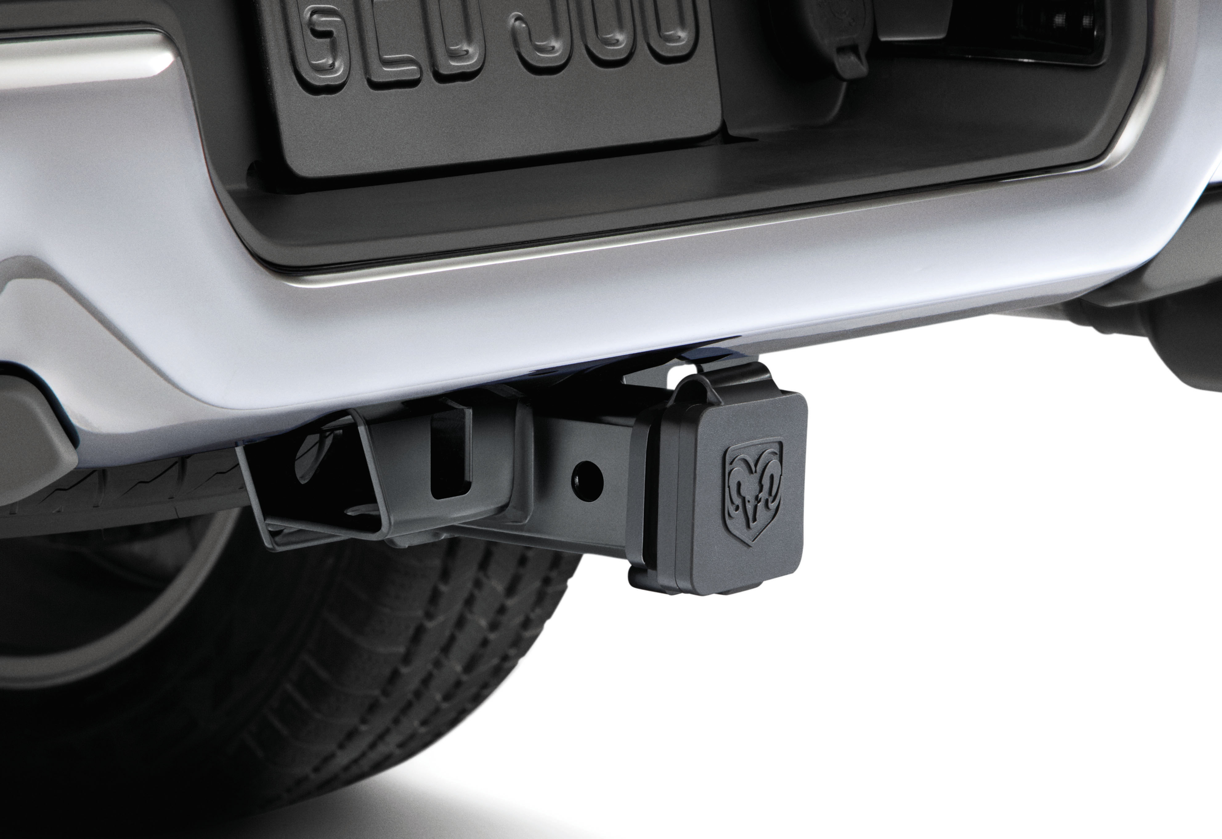 ram head logo hitch receiver cover