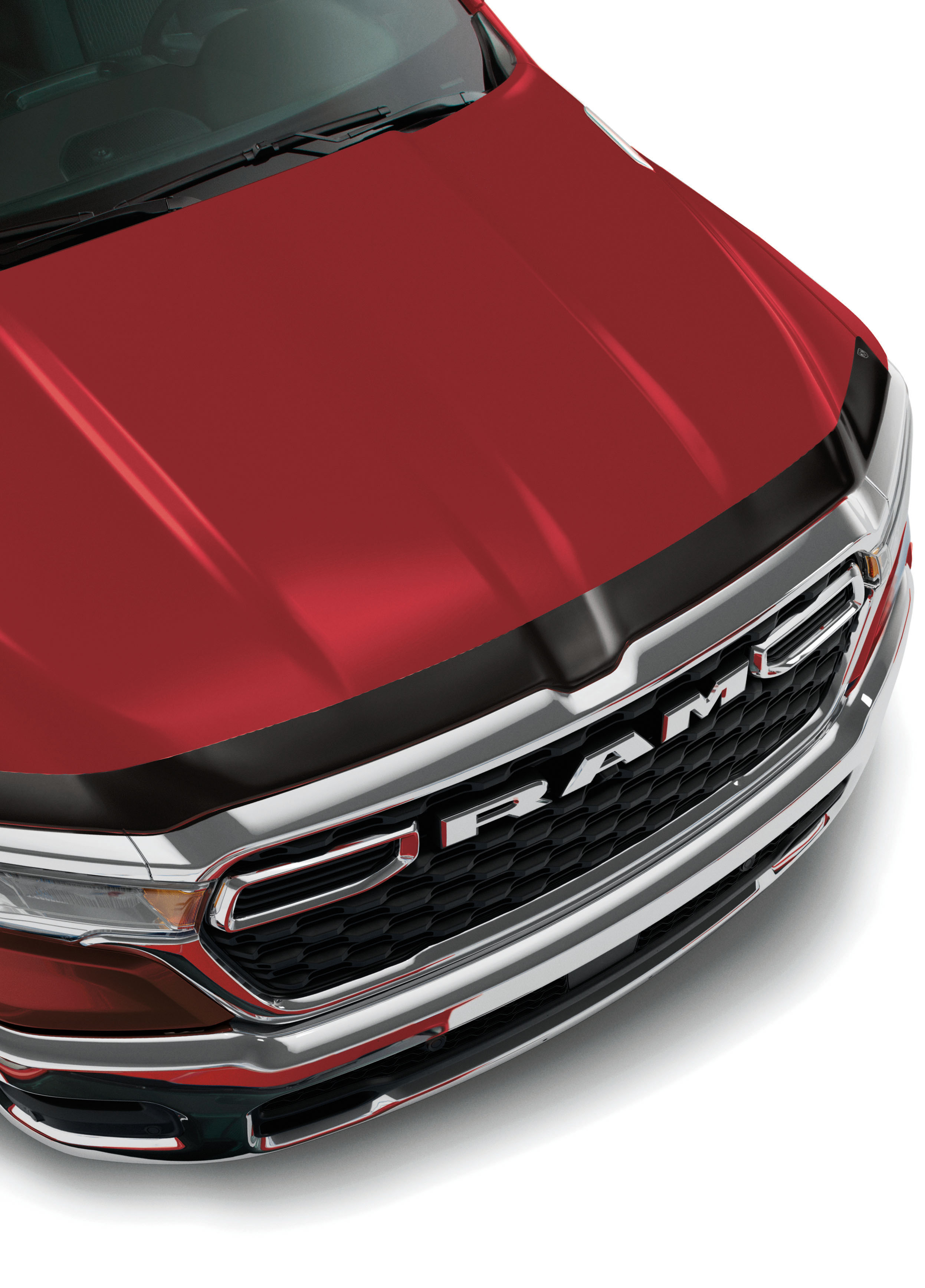 MATTE BLACK FRONT AIR DEFLECTOR