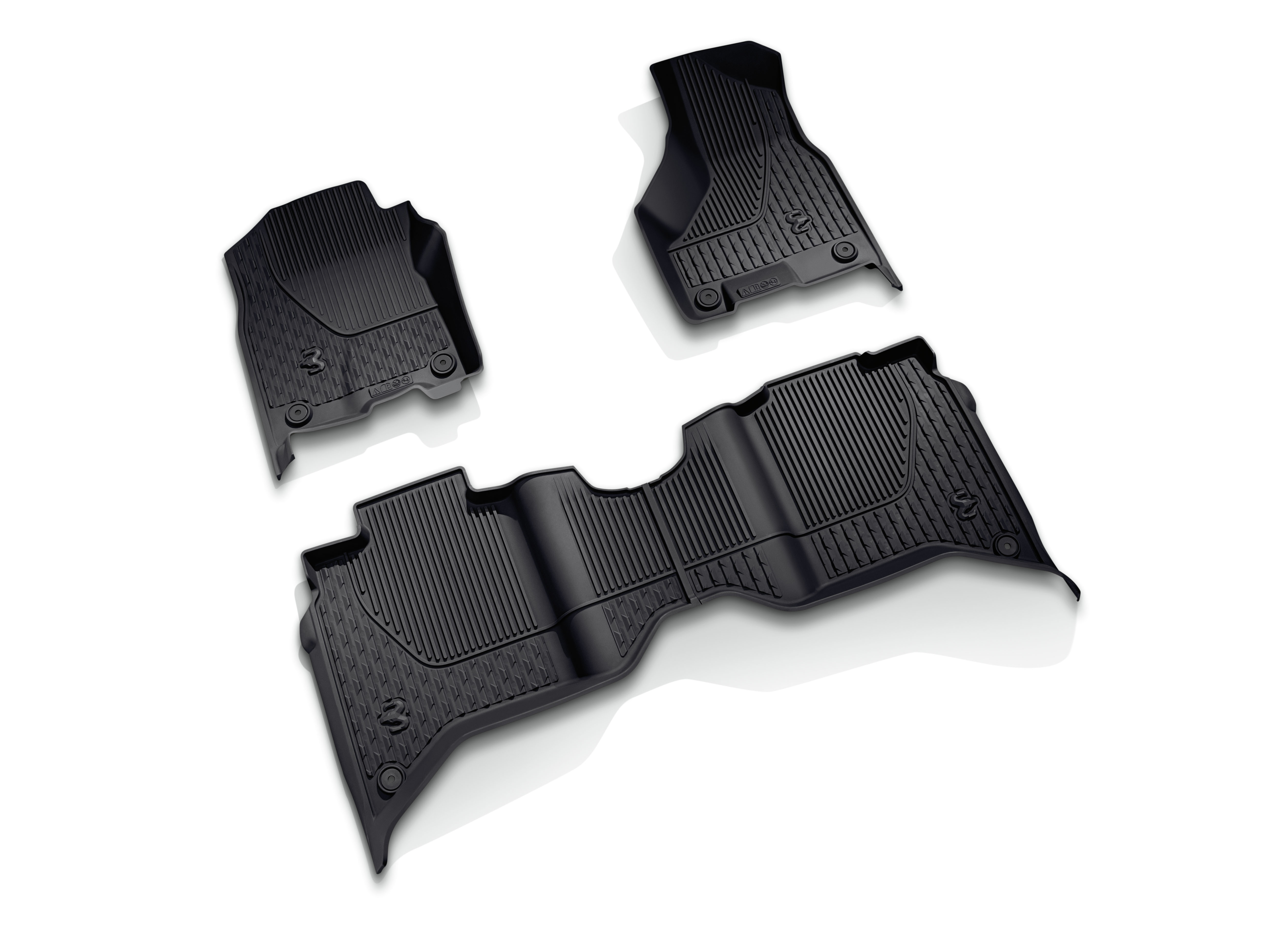 FRONT AND REAR ALL-WEATHER FLOOR MATS
