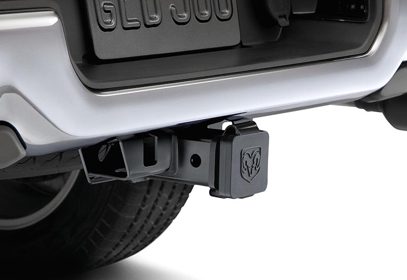ram head logo hitch receiver cover