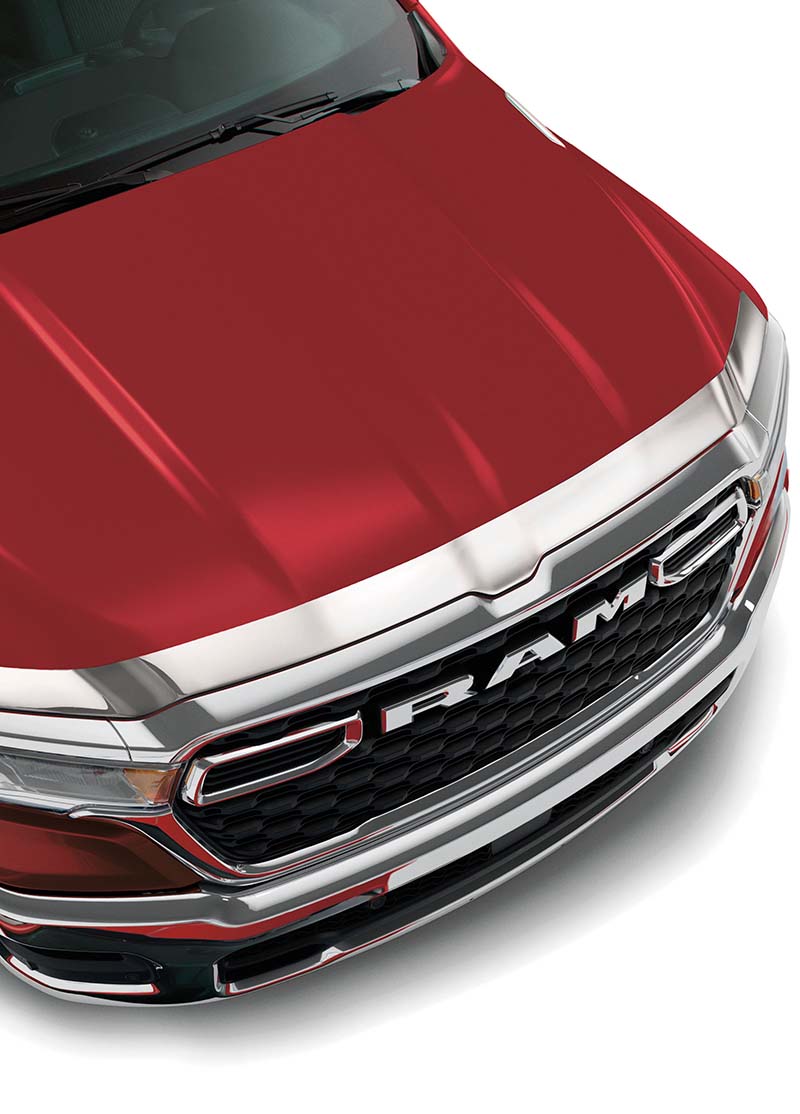 CHROME FRONT AIR DEFLECTOR