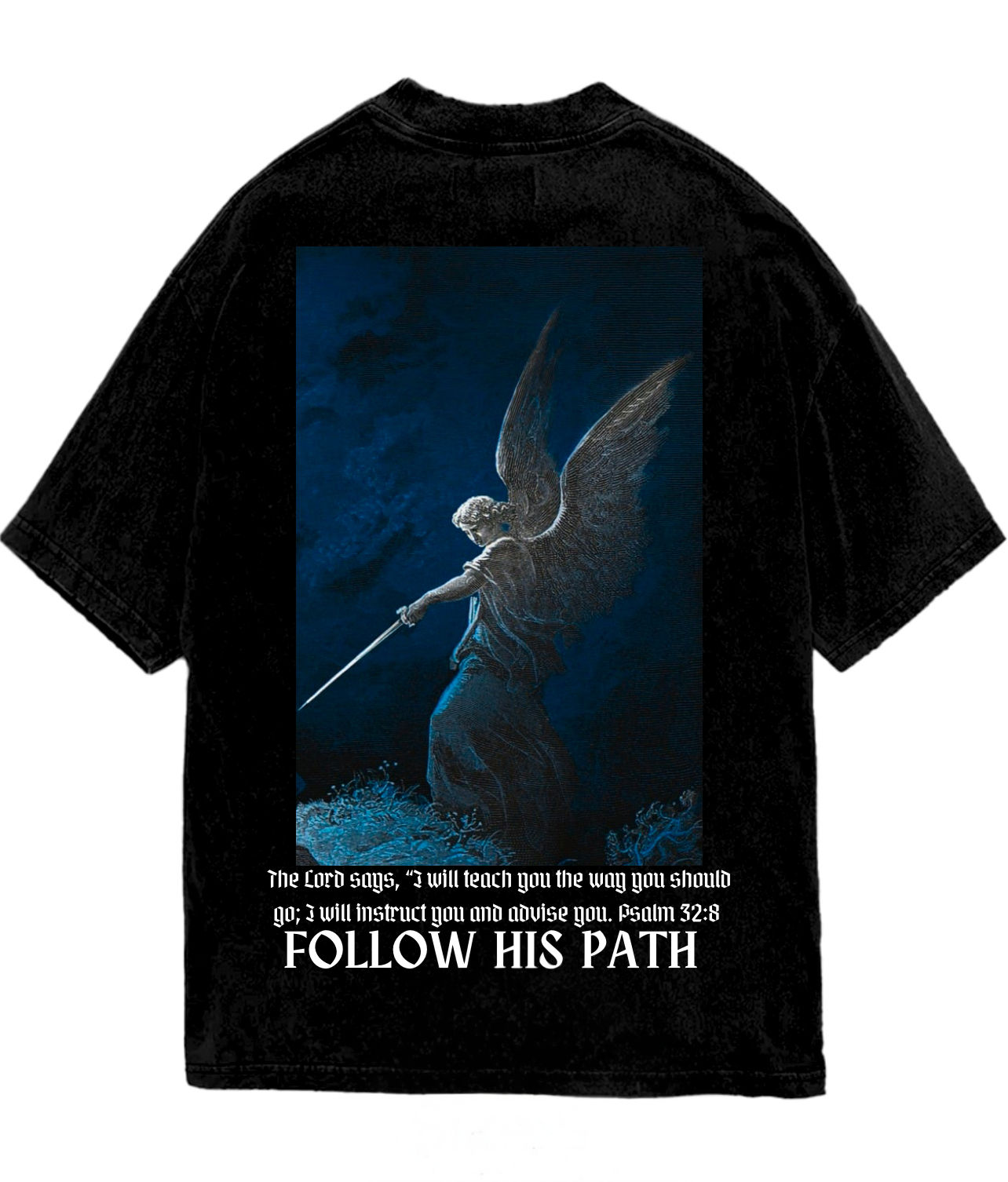 Follow His Path (black/blue)