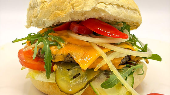 Beef Chili-Cheese Burger
