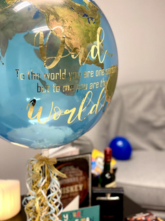 Father's Day Earth Balloon