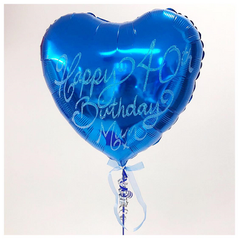 Small Glitter Blue Heart 3.png