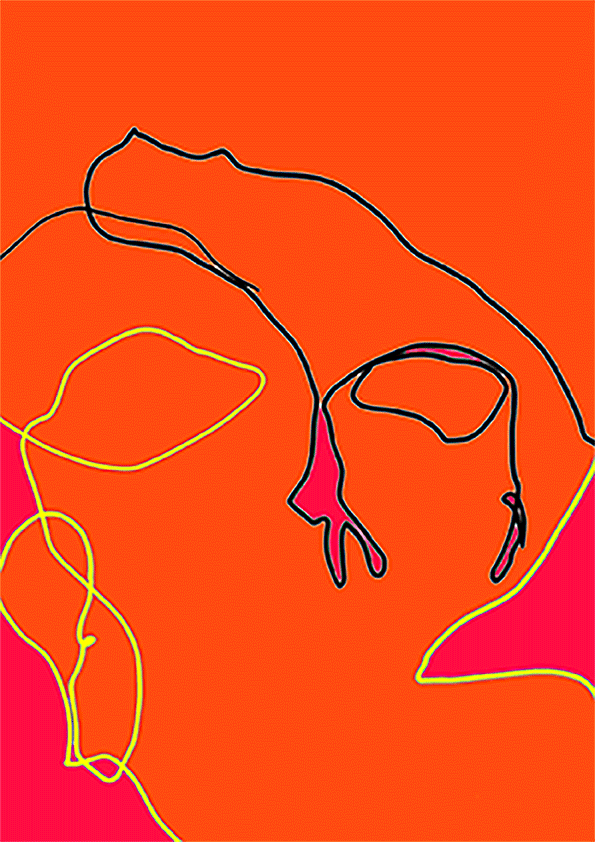 Pink Orange Me