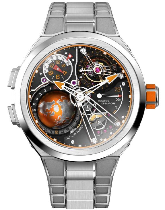GREUBEL FORSEY GMT SPORT ROSE GOLD GREY DIAL WATCHES PRICE content media