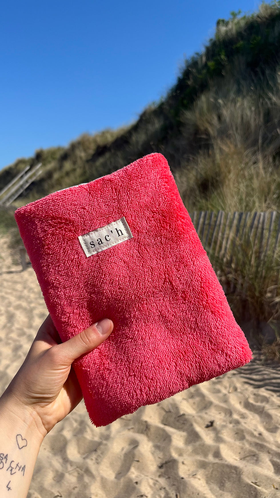 Miniature : Pochette à livre - Éponge corail