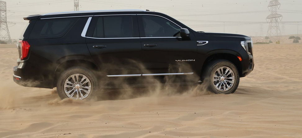 GMC Yukon 2025 VIP airport transfer Dubai
