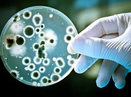 How is Bacteria used in Art?