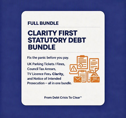 Clarity First Statutory Notice Guide Bundle