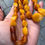 Thumbnail: BUTTERSCOTCH AMBER NECKLACE 40 GRAM