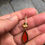 Thumbnail: Beautiful Italian Coral Gold earnings 5.2 Gram