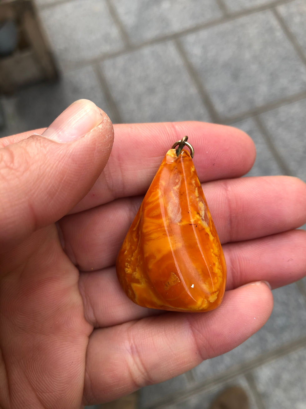 Thumbnail: Butterscotch Amber Pendant 7.4 Gram