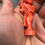 Thumbnail: Antique Italienne coral statue of a men 20.4 Gram