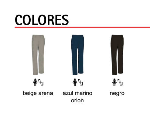Miniatura: Tallas Grandes Pantalón Chino Elástico Mujer