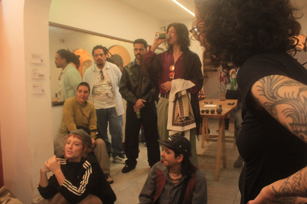 Conversa com es artistas