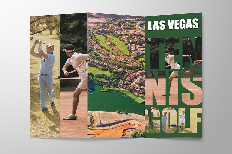 1970s Las Vegas Brochure made for television show