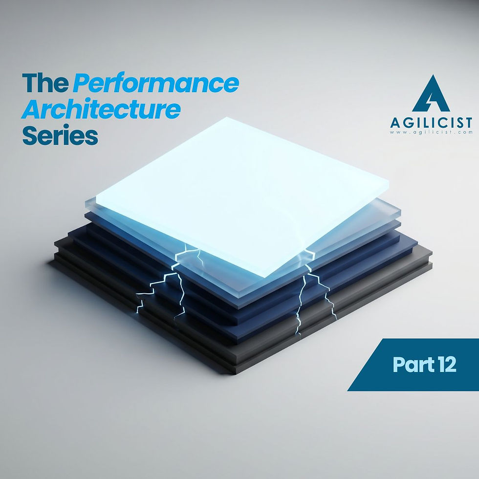 Performance Architecture Series Part 12: Incentive Architecture. An isometric 3D graphic of seven stacked organizational layers. The top white-blue layer is misaligned, sending glowing energy cracks down through the darker systemic layers below to illustrate the impact of misaligned incentives on organisational performance.