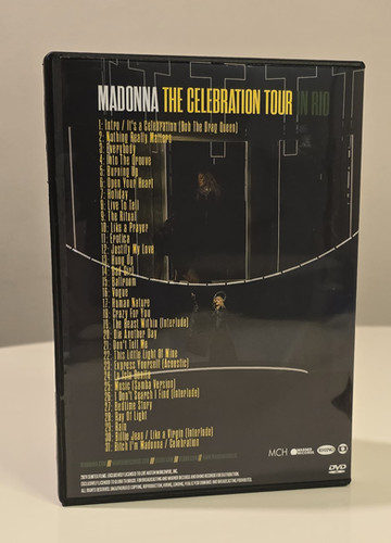 Madonna Celebration Tour Rio, Brazil DVD | madonnachile