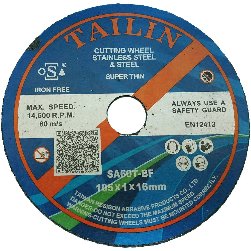 TAILIN Metal / Stainless Steel Cutting Disc 4"