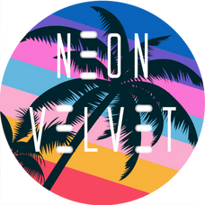 Neon Velvet Sunset Logo