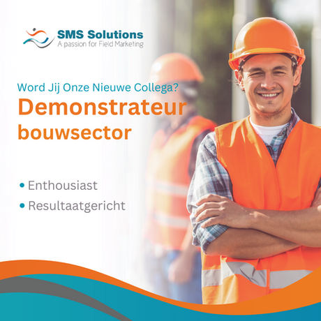 Demonstrateur in de bouwsector