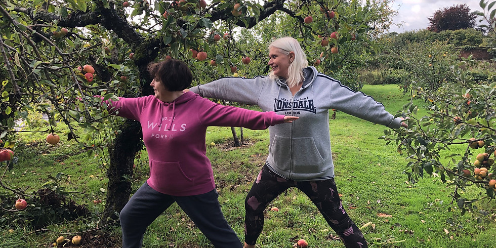 Covid Secure Iyengar Yoga Weekend Retreat with Angie Hulm at Oxonhoath Country Estate 2021