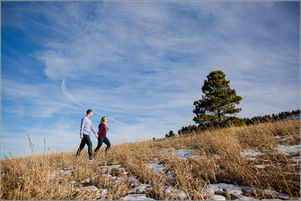 Scott & Ariana | Boulder Engagement Photography | Boulder Wedding Photographers | Redrock Portra
