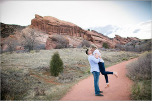 Art & Gretchen | Red Rocks Colorado Engagement | Colorado Mountain Engagement Photo's | Denv