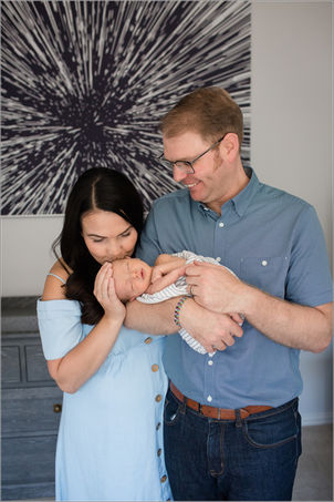 New Baby Carter | Denver Lifestyle Newborn Photographer | In-Home Newborn Photography Denver, Colora