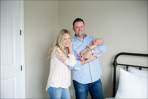 Baby Tasher | In Home Lifestyle Newborn Photography | Denver Colorado Newborn Photographer | Redrock