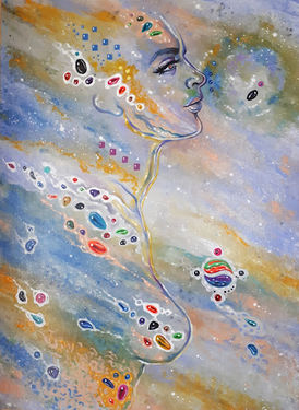 "Ethereal Grace"
Size: 25x35cm (15.7 x 21.7 in)
Signed: Yes
Materials: Acrylic on Canvas
Ships from: Canada