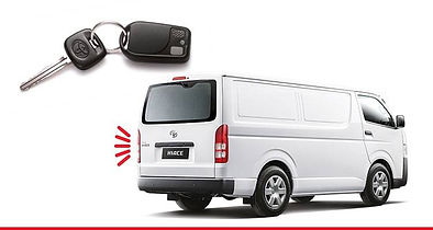 Toyota Hiace Van Alarm Remote Control