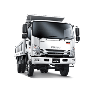 Isuzu Lorry 4x4, common body type is steel tipper and wooden tipper