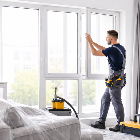 Sostituzione pulita degli infissi