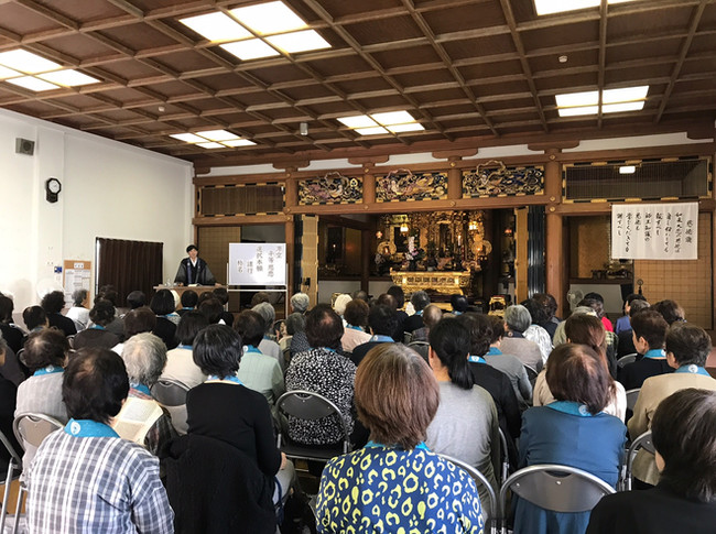 お彼岸、婦人会例会…!
