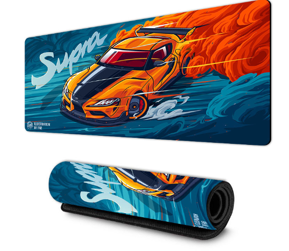 Thumbnail: Racing Car Design Mouse Pad (One Piece)