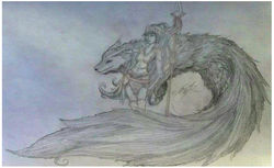 Fenrir and the Valkyrie 